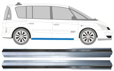 Reparatie dorpel onderste deel voor Renault Espace 2002-2015 / Links + Rechts