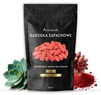 Aromaholik - Smocza Krew Geurverspreider - 30 stuks - BackFlow Kegels - Inheems Geproduceerd