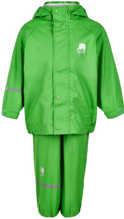 Groen regenpak van CeLaVi 68/74