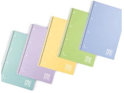 Blasetti One Color schrijfblok & schrift A4 81 vel Meerkleurig
