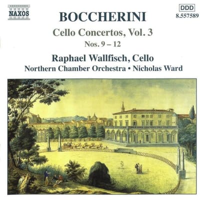 Raphael Wallfisch, Northern Chamber Orchestra, Nicolas Ward - Boccherini: Cello Concertos Vol. 3 (CD)