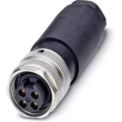 Phoenix Contact 1521355 Sensor/actuator connector, niet geassembleerd 7/8 Aantal polen (sensoren): 4 Bus, recht 1 stuk(s)
