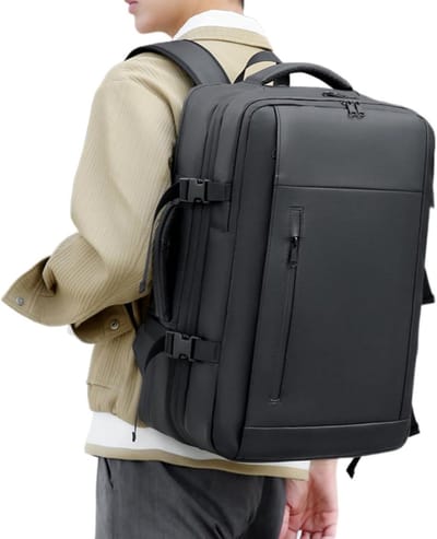 Vacuüm reistassen - Compressietas rugzak - Ruimtebesparend reizen - Met slot beveiligd - 53.5 x 38.2 cm - Enkele Attribuut