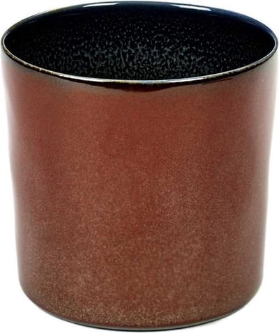 Serax Terres de Rêves Beker - Ø7 x H7,5 - Rust / Dark Blue - 8 Stuks