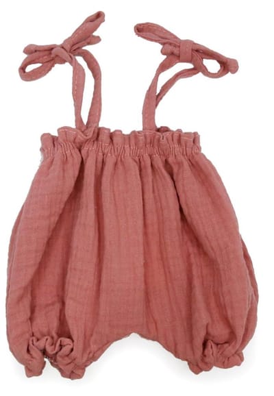Asi poppenkleding zomerpakje roze - poppenoutfit polyester.