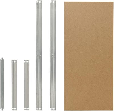 Steekplank set 110x30 cm compleet voor zware montage-stellingen HDF