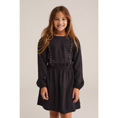 WE Fashion Dress Short Black Taglia: 146/152 | Vestiti Outlet | Unisex | Nero