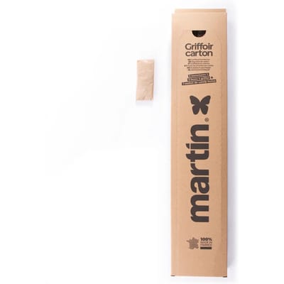 Martin krabplank karton met catnip - 46x12,5x4 cm