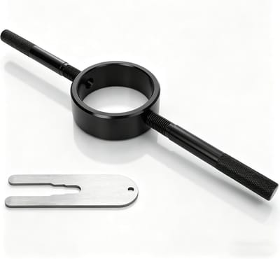 Fork Spring Compressor Set voor Ondersteboven Motoren - 4-delige Aluminium Servicekit voor Veeronderhoud, Veertensioner en Onderhoudstools voor Voorvorken