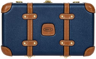 BRIC'S Schoudertas Bellagio Legazy Bag Blue / Tan Donkerblauw