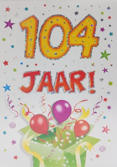 Kaart - That funny age - 104 jaar - AT1053