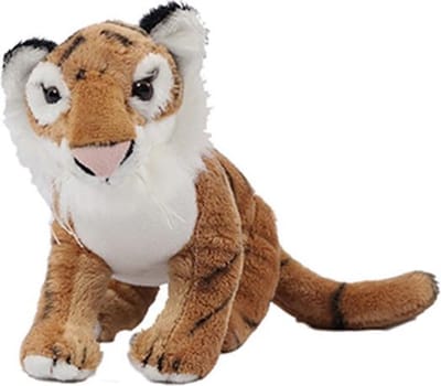 PIA Soft Toys - Pluche Knuffeldier - Tijger - 23 cm