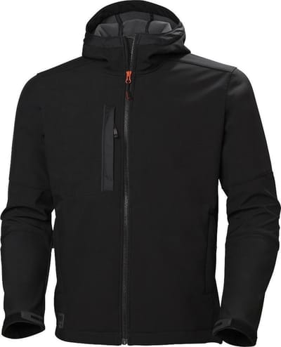 Helly Hansen Kensington Hooded Softshell 74230 - Mannen - Zwart - XXL