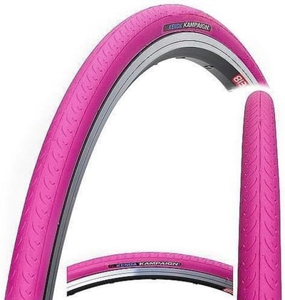 Fietsband - Raceband buitenband - Snel fietsen - Semi-gladde loopvlak - 700 x 23C - Roze