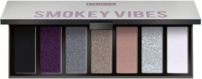 Make Up Stories Compact 7 Multi-Finish Eyeshadow Palette 002 Smokey Vibes 13.3 g – Eyeshadow Palette, Highly Pigmented, For Makeup Enthusiasts, Smokey, Suitable For Night Out