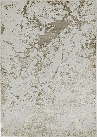 Easy Living - Aurora-au16-Strata Vloerkleed - 160x230  - Rechthoek - Laagpolig Tapijt - Modern - Grijs, Zilver