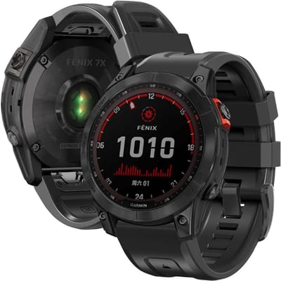 Tech-Protect Iconband Garmin Fenix 5X / 3Hr / 5X Plus / 6X / 6X Pro / 7X / 8 (51 mm) Noir black