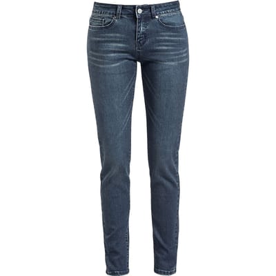 R.E.D. by EMP Jeans - Skarlett in blau mit leichter Waschung - W26L32 tot W40L34 - voor Vrouwen - blauw