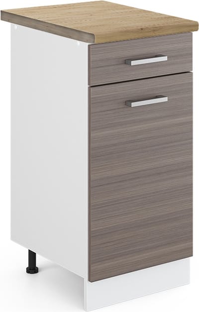 Vicco R-Line Keukenonderkast – 40 cm, WB Eik Edel grijs