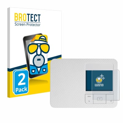 BROTECT - Screenprotector voor Canon Selphy CP1500 - Folie Beschermfolie matte 2 Stuks