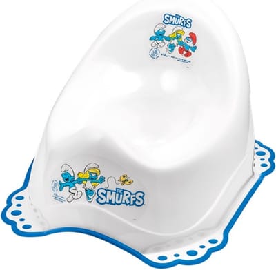 Smurfen kinder plaspotje - met anti slip - Vanaf 18 maanden - De Smurfen - 355x300x225mm