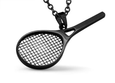 Amanto Ketting Conor - 316L Staal - Tennis - 49x19mm - 60cm - Sport