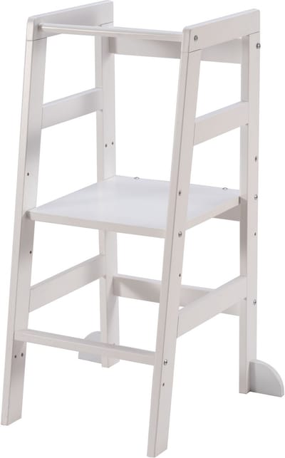 Cabino Leertoren - Learning Tower/ Keukentoren Felix -Verstelbaar - 90x40x49 cm - Wit