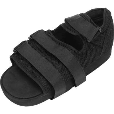 Schoenen na teenoperatie Verminderen druk Voorvoetontlasting Genezing Voetspalkschoenen voor Vrouwen Mannen M