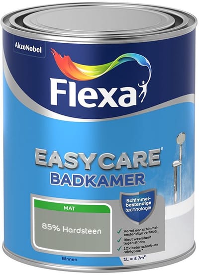 Flexa - Easycare Badkamer - 85% Hardsteen - Mengverf - 1 L