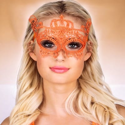 Boland - Kanten masker Oranje Oranje - Volwassenen - - Koningsdag - Holland - Supporter - Voetbal