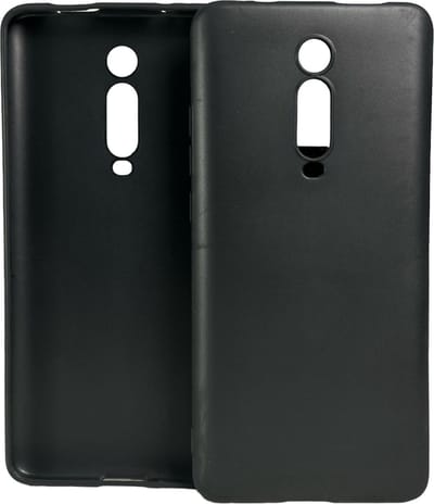 Flexibele achterkant Silicone hoesje Zwart Geschikt voor: Xiaomi Redmi 9T / Xiaomi Redmi 9 Power / Xiaomi Redmi Note 9 4G