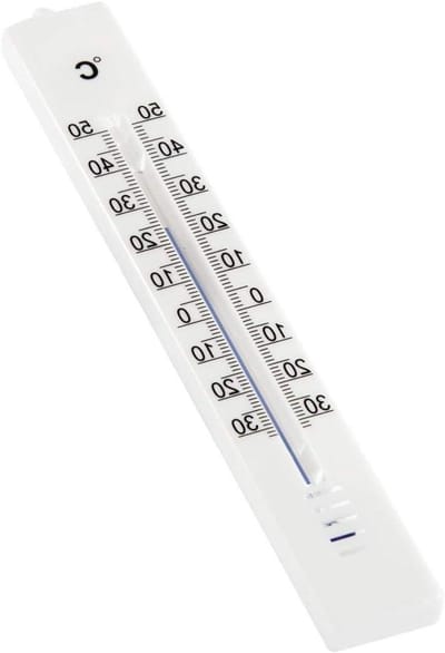 Hama 00186402 omgevingsthermometer Binnen/buiten Vloeibare omgeving Thermometer Wit