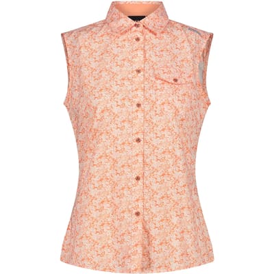 Cmp 33s5686 Mouwloos Shirt Oranje XL Vrouw