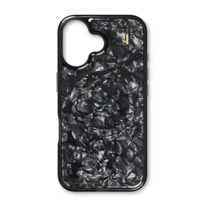 iDeal of Sweden Pearlised geschikt voor MagSafe Case geschikt voor iPhone 17 - Black