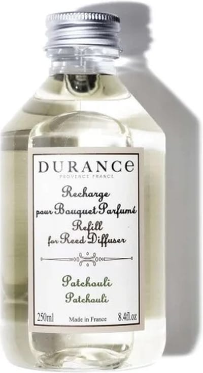 Durance - navulling geurstokjes - Patchouli - 250ml