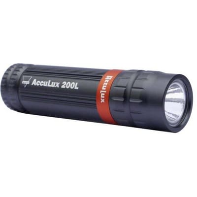 AccuLux 200L 414012 Zaklamp LED werkt op batterijen 200 lm 124 g