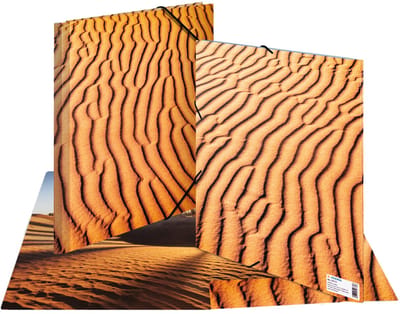 Elastomappen A4 Sand