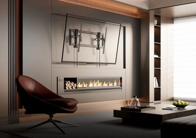 Wolff Mount Full Motion Schouwbeugel 55 t/m 105 Inch – CineWall TV Muurbeugel – Volledig Verstelbaar – VESA 1000x600 – Max. 80 KG