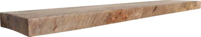 Raw Materials - Wandplank zwevend - Natuurlijk mangohout