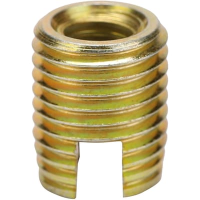 20 stuks 302 koolstofstaal zelf tappende draadinzetstuk accessoires(Binnen M6*1.0 Buiten M9*1.0)