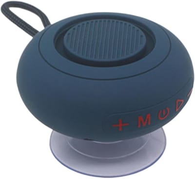 Draadloze Speaker - Badkamer Muziek - Douchen - Waterdicht Ontwerp - 9x9x4.7cm - Blauw