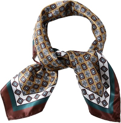 Emilie scarves - sjaal - geometrische print - vierkant - 70*70 CM