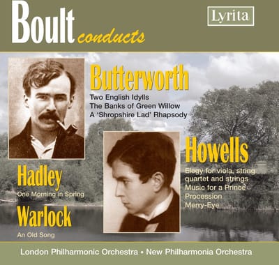 London Philharmonic Orchestra, New Philharmonia Orchestra,Sir Adrian Boult - Boult Conducts: Butterworth, Howells, Hadley, Warlock (CD)