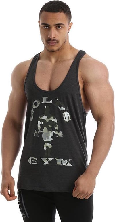 Classic Camouflage Joe Stringer Vest donker grijs - M
