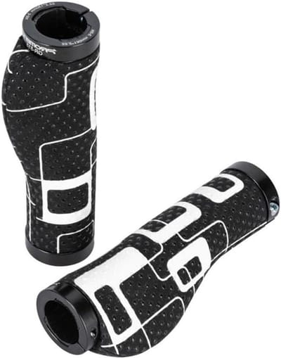 Stuurgrepen Fiets - Handvatten Fiets - Comfortabel Fietsen - Ergonomisch Ontwerp - Universele Maat - Wit