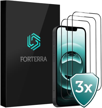 Screenprotector 3 Stuks - Geschikt voor Apple iPhone 16e - Full Cover - Beschermglas - Gehard Glas - Tempered Glass - Screen Protector
