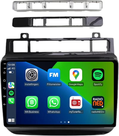 Carplay autoradio voor Volkswagen Touareg | 2011 t/m 2017 |Android 13 | Draadloos Apple Carplay & Android Auto | 2GB + 32GB | 8-Core processor | Davilon | 2025 model | 2011 2012 2013 2014 2015 2016 2017| Bluetooth & Wifi