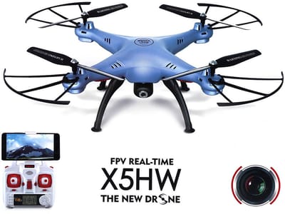 Syma X5HW - RC Quadcopter - Blauw