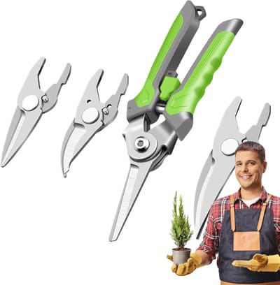 Tuinschaar Set - Snoei & Knipschaar - Planten Snoeien - Ergonomische Antislip Grip - 24 x 15.5 cm - Niet gespecificeerd