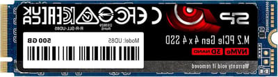Interne SSD - Opslag Schijf - Computer Opslag Uitbreiden - M.2 NVMe Interface - 500GB - Zwart